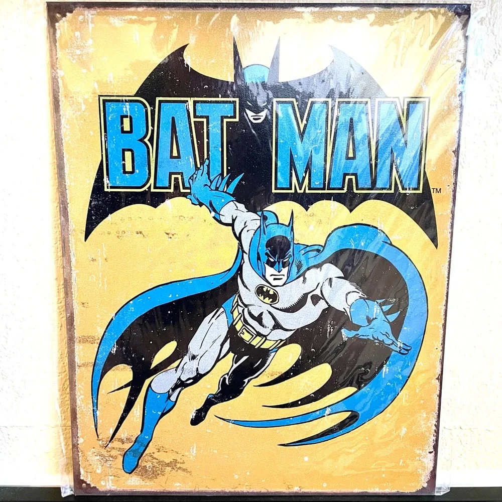 NEW Batman Metal Sign